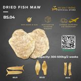  [Bulk Order] Dried Fish Maw - BS04 - [SỈ] Bong Bóng Cá Basa Xuất Khẩu (巴沙鱼胶) 