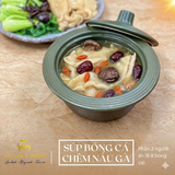  Combo bóng cá chẽm nấu súp bào ngư vi cá, tiềm gà - Sea bass fish maw for soup 黄花鱼胶 