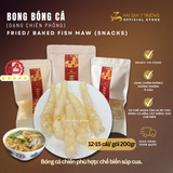  Bong Bóng Cá CHIÊN PHỒNG Nấu Súp cua – FRIED FISH MAW / BAKED FISH MAW 