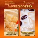  Bóng Cá khô Tiềm sữa Tươi - Bóng Cá Chẽm Thượng Hạng size nhỏ - 黄花鱼胶  Sea bass fish maw 