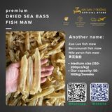 [Bulk Order] DRIED PERCH FISH MAW (SEA BASS FISH MAW 海鲈鱼鱼胶) - HIGH QUALITY PRODUCT 