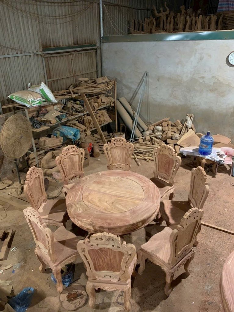 Bộ Bàn Ghế Phòng Ăn PA07