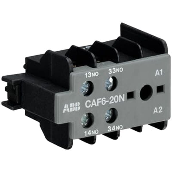  Khối tiếp điểm phụ CAF6-20N Auxiliary Contact 2NO/0NC GJL1201330R0008 