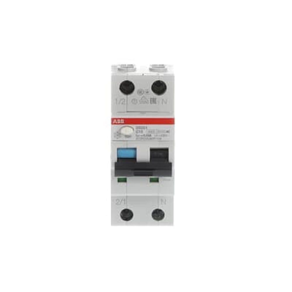  Aptomat chống dòng rò RCBO 1P+N 6kA 10A 30mA - DS201 C10 AC3 2CSR255040R11040 