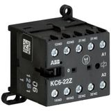  KC6-22Z-04Mini Contactor Relay110 ... 125 V DC2NO2NCScrew Terminals  GJH1213001R0224 