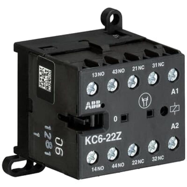  KC6-22Z-04Mini Contactor Relay110 ... 125 V DC2NO2NCScrew Terminals  GJH1213001R0224 
