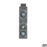  Tiếp điểm đèn LED 230V AC, mầu xanh dương  1SFA611621R1994 