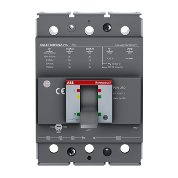  P2N 250 TMD 250-2500 3p F F  1SDA116338R1 