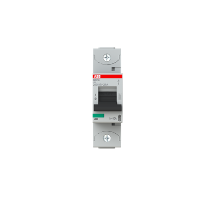  Aptomat MCB 1P 50A 25kA - S801C-C50  2CCS881001R0504 