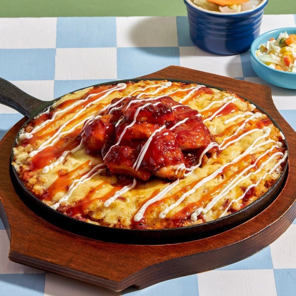  THT Cơm Gà Phô Mai Cay 