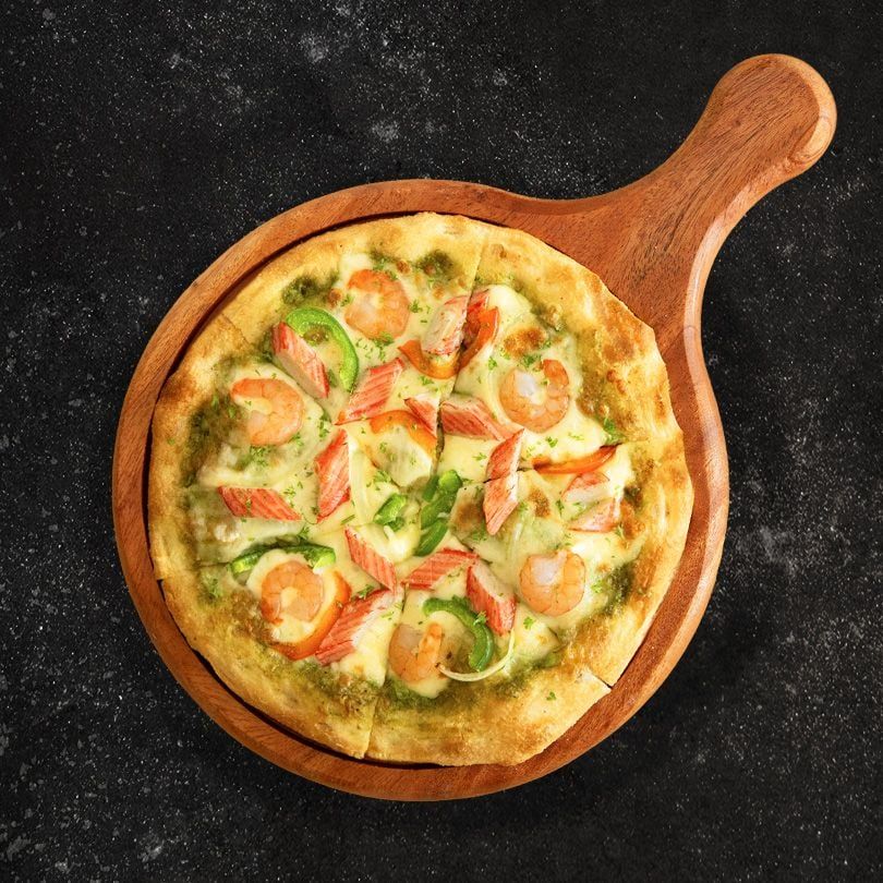  Pizza Pesto Hải Sản 