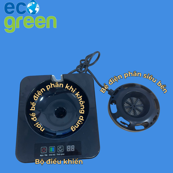 Máy Rửa Thực Phẩm Đa Năng KHỬ KHUẨN RAU CỦ QUẢ THỊT CÁ ECO GREEN Loại Bỏ 99,9% Vi khuẩn