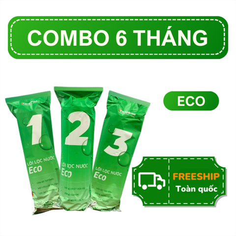 Combo lõi lọc Kangaroo 1-2-3 Chính Hãng