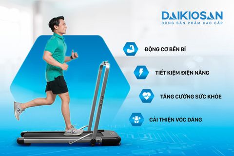 Máy chạy bộ Daikiosan DVCB-00001