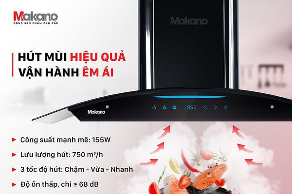 Máy hút mùi Makano MKH-000001