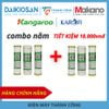 Lõi lọc nước Kangaroo Combo lõi số  123 – Phù hợp máy RO, tiêu chuẩn lọc sạch