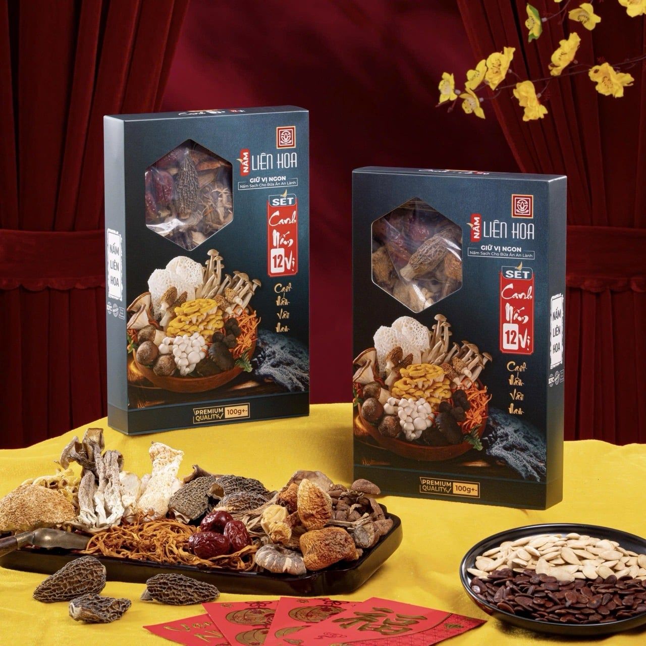  Set Canh Nấm Cao Cấp ( Tặng Cốc Ăn Mì Có Nắp Đậy ) 