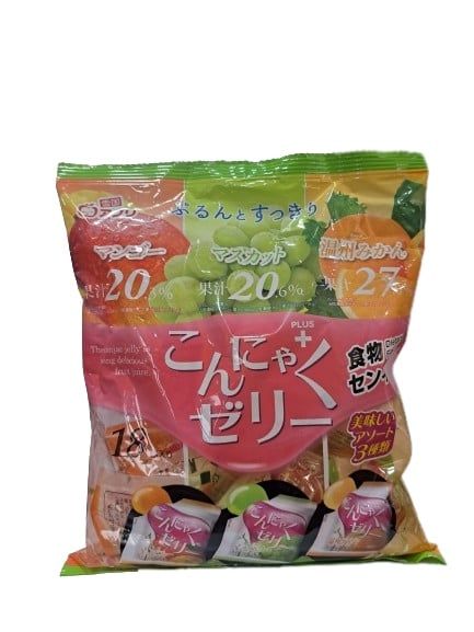 Thạch trái cây AGURI mix vị xoài quýt nho xanh (288g)