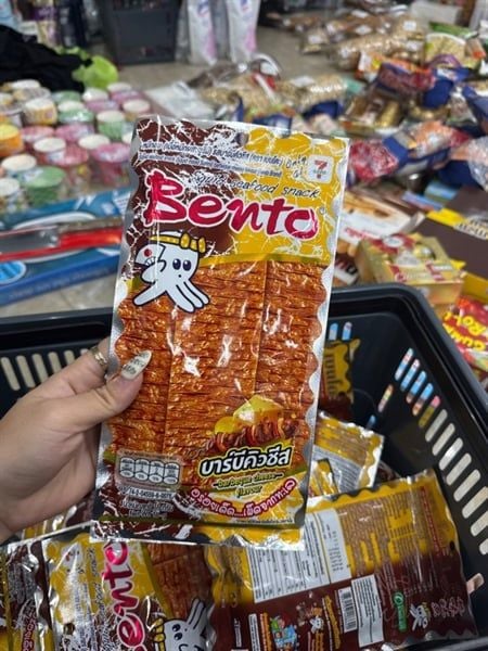 Mực BENTO vị phô mai BBQ - nâu (18g)