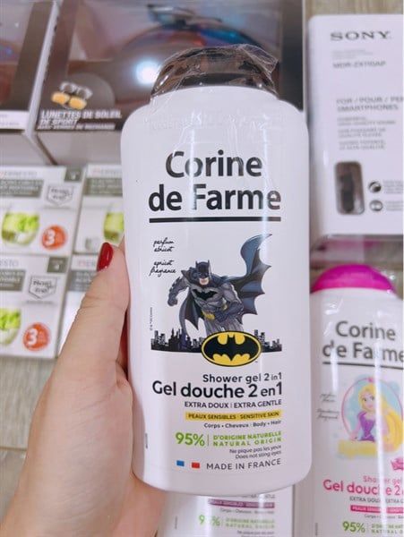 Corine De Farme shower gel 2 in 1 - BatMan (300ml)