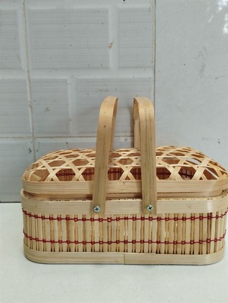 Giỏ Trái Cây Hộp Pinic Có Nắp