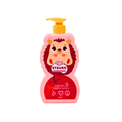 Sữa Tắm Gội Dưỡng Ẩm Kháng Khuẩn ETSUKO Hương Táo Fuji Nhật 400ml