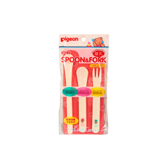 Set Muỗng Nĩa Tập Ăn PIGEON Cho Bé