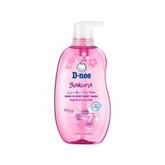 Tắm Gội Cho Bé D-NEE Organic Sakura (380ml)