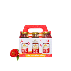 Yến Tươi Hồng Sâm QUEENNEST (6x240ml)