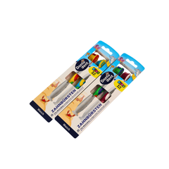 Bàn Chải Đánh Răng Cho Bé Donto Dent Kids 3–6 Tuổi (2 Cây)