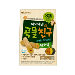 Bánh Cuộn IVENET Grain Friend Vị Bí Đỏ (40g)