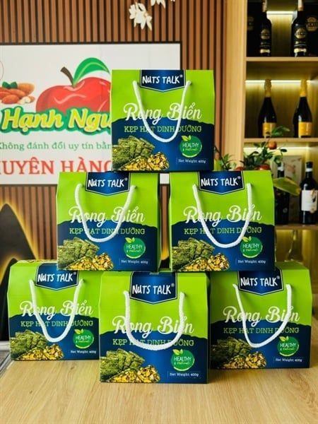 Hạt kẹp dinh dưỡng Rong Biển NUTS TALK (400g)