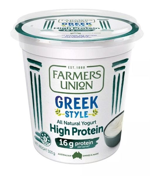 Sữa Chua Hy Lạp Greek Protein Cao (500g)