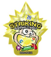 Kẹo nổ STRIKING vị lemon (30g)