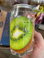 Nước OKF sparkling vị kiwi 350ml