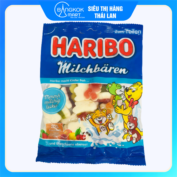 Kẹo dẻo HARIBO Milchbaren (160g)