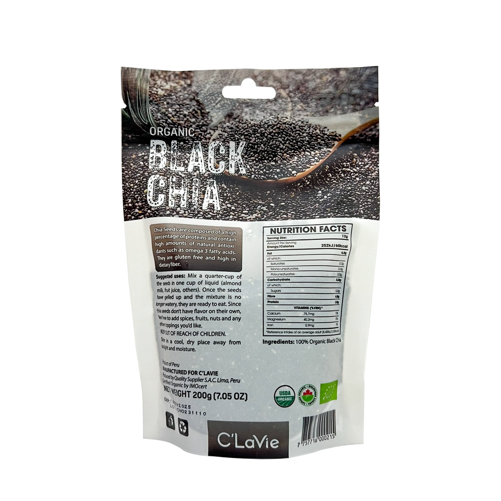 Hạt Chia Hữu Cơ C'LaVie (200g)