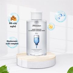 Nước Tẩy Trang JMsolution Làm Sạch, Bổ Sung Độ Ẩm 850ml Water Luminous SOS Ringer Cleansing Water Black