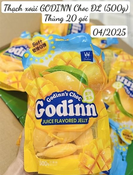 Thạch trái cây GODINN'S CHOC vị xoài 500g