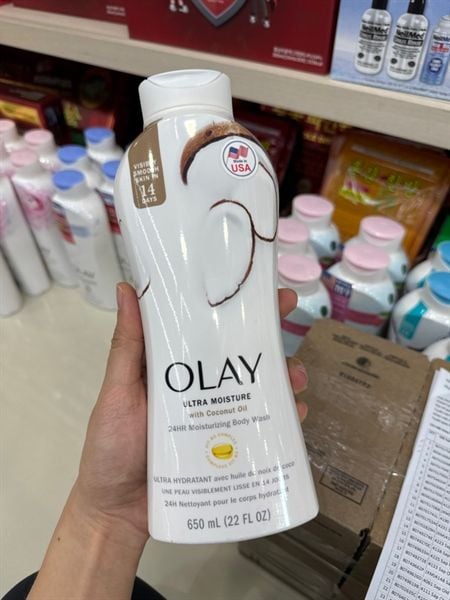 Sữa Tắm Olay Ultra Moisture Shea Butter (650ml)