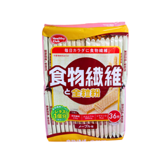 Bánh Xốp Healthy Club (Ca) Vị Lúa Mì Nguyên Cám (36c)