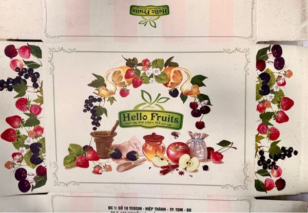Hộp Giấy HelloFruits