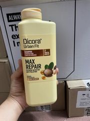 Bô gội xả dành cho tóc hư tổn Dicora Urban Fit macadamia oil 400ml