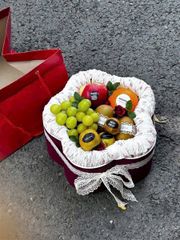 Hộp Trái Cây Hình Hoa 3 màu