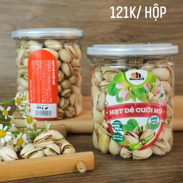 Oh Smile Nuts hạt dẻ cười mỹ (215g)
