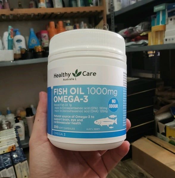 Dầu cá Healthy Care 1000mg (200v)