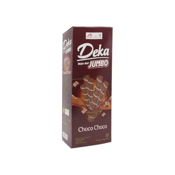 Bánh xốp ống Deka Jumbo Socola đen Dark Choco (140g)