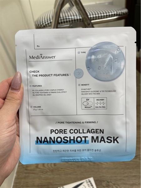 Mặt Nạ Thạch MediAnswer Vita Collagen Nanoshot Mask (37g)