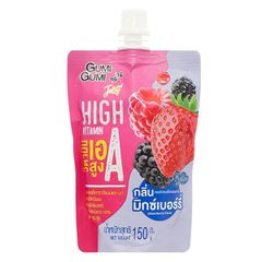 Nước thạch Jelly GUMI GUMI Vitamin A vị Mix quả mọng (135g)