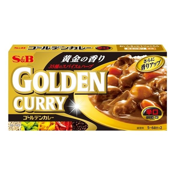 Viên càri GOLDEN CURRY (198g)